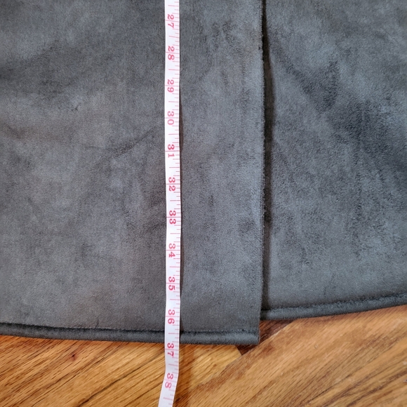 Lands'End Brown Sherpa Coat 3/4 Lenght With Pockets Size S 6-8 - Picture 16 of 16